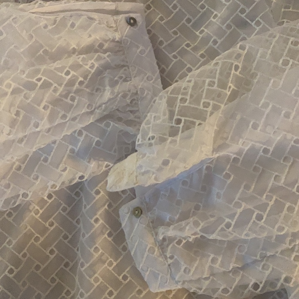 ZARA WOMEN'S WHITE BLOUSE/TOP SZ XS - Picture 5 of 11